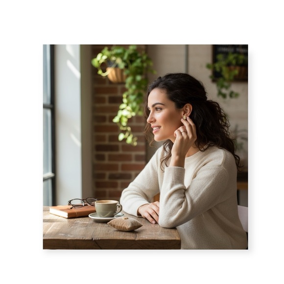 new Pave Cubic Zirconia Hamsa Stud Earrings ❃ 14KT Gold Plated Sterling Silver ❃ - Picture 2 of 16